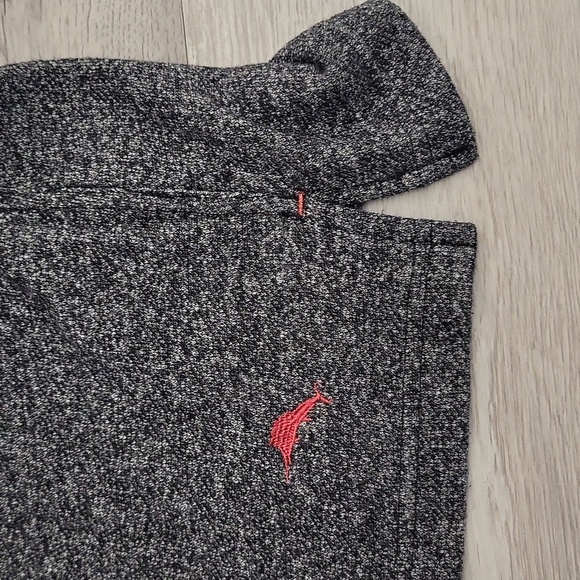 🛍Tommy Bahama Mens XXL Charcoal Grey Fleece Lined Lightweight Pullover Sweater - Picture 7 of 7